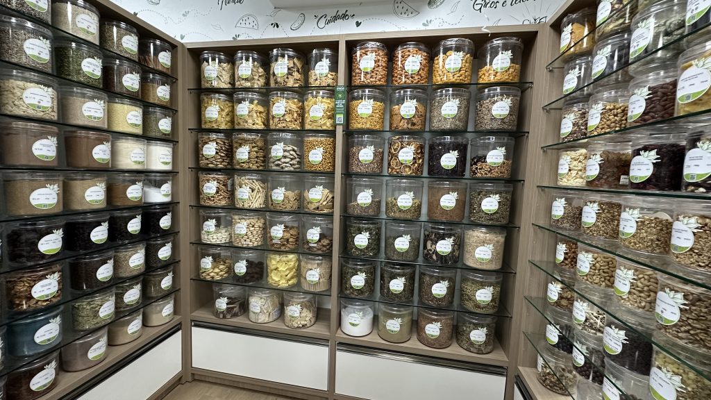  loja Cia da Saúde Porto Belo produtos naturais granel